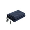thumbnail image 2 of 12V Car Heating Blanket Dual Sided Fleece Electric Throw Car Lighter Powered - Constant Temperature Detachable Lining(Navy), 2 of 7