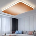 thumbnail image 2 of Burnt Orange Ombre Fluorescent Light Covers, Modern Gradient Abstract Art Magnetic Light Covers for Ceiling Lights, Fluorescent Ceiling Shade Filters for Classroom Bedroom Office 4x2Ft x 2PCS, 2 of 8