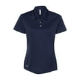 thumbnail image 2 of Adidas Womens Performance Polo, L, Navy, 2 of 3