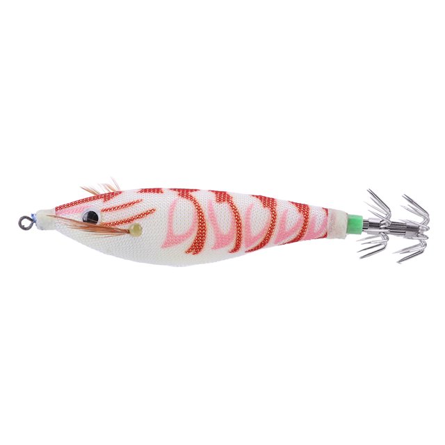 WDOplteas Luminous Squid Jig Hook Wood Shrimp Bait 9g Señuelo Pesca Mar Sepia (2)