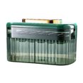thumbnail image 2 of Tipo de prensa Bandeja de caja de hielo Cubo de hielo de gran capacidad para café de cerveza (verde oscuro) Ndcxsfigh Libre de BPA, 2 of 6