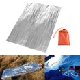thumbnail image 4 of de Supervivencia para Condiciones Extremas, Cubierta Térmica con Estuche de Viaje , 2 piezas, 4 of 8