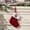 G, variant on Red Christmas Stockings with Initials 7.7 Inches, Mini Knitted Embroidered Monogram Stockings with Plush White Cuffs, Personalized Letter Xmas Stocking for Tree Fireplace Holiday Decor