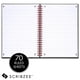 thumbnail image 3 of Black n' Red Business Notebooks, paquete de 3 cubiertas suaves, doble alambre, 70 hojas, 8-1/4" x 5-7/8"", negro (400161061), 3 of 5