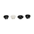 thumbnail image 4 of KarParts360 For Honda Accord 1990-2017 Hood Prop Rod Bushings | Nylon | White, Black Color | 0.77 Inches; 0.88 Inches Face Diameter | 0.32 Inches; 0.35 Inches Hole Diameter | 9008048064, 91604S5A003, 4 of 5