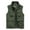 Army Green, variant on BiZtdJrK Men Solid Vest Zip Up Solid Sleeveless Workwear Jacket Big and Tall Casual Hiking Travel Golf Vest with Pockets Lightening Sales Army Green XL