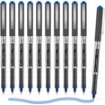 thumbnail image 1 of shiyou-Rollerball Pens, 10 Pack Blue Liquid Ink Pens, 0.5mm Extra Fine Point, Quick Drying for Writing Journaling Taking Notes School Office, 1 of 4