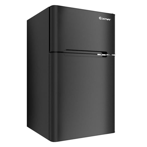 Pemberly Row Refrigerator Small Freezer Cooler Fridge Compact 3.2 cu ft. Unit