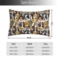 thumbnail image 2 of Easygdp Cute Dog for Soft Pillow Case Pillow Protectors,Perfect for Sleeping (Pillow Core Not Included)-16"x24", 2 of 6