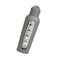 thumbnail image 3 of Botella de agua de vidrio, jarra de agua de gran capacidad, portátil con asa de transporte para beber Gris, 3 of 9