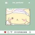 thumbnail image 5 of Funda de cuero PU para licencia de conducir de coche con dibujos animados de Sanrio Mymelody Cinnamoroll, soporte para documentos de conducción de coche de anime kawaii, 5 of 5