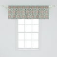 thumbnail image 2 of Ambesonne Geometric Window Valance, Spanish Ornamental, 54" X 18", Multicolor, 2 of 3