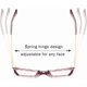 thumbnail image 4 of Ubiuo Cat Eye Glasses Frame Clear Lenses Eyewear Women B2440, 4 of 4