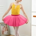 thumbnail image 2 of PEASKJP Rainbow Tutu Toddler Girls Skirts Toddler Tutu Skirt Tulle Dance Skirts Girls Birthday Fashion Clothes,Hot Pink 8-12 Yesrs, 2 of 5