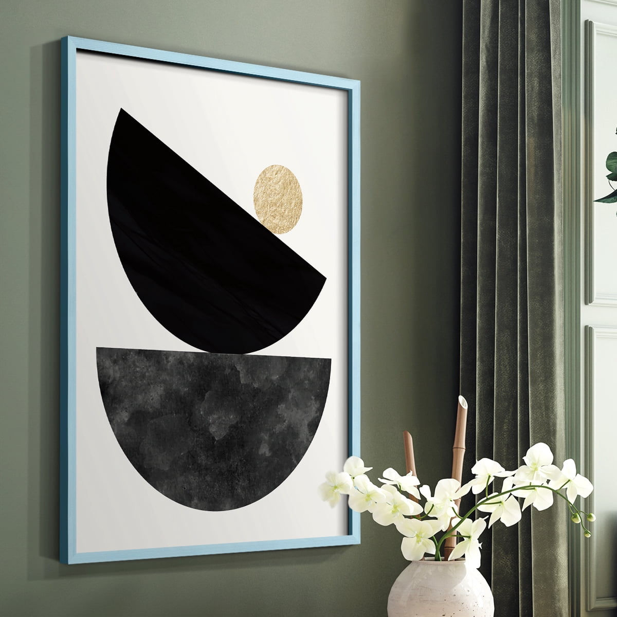 Delicate Balance in Paper Solid Wood 8 x 10 Framed Print