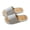 Khaki-40 41, variant on Cooling Linen & Slippers Slip-Resistant Lightweight Unisex Shoes for Women Men Bedroom Travel Indoor Use