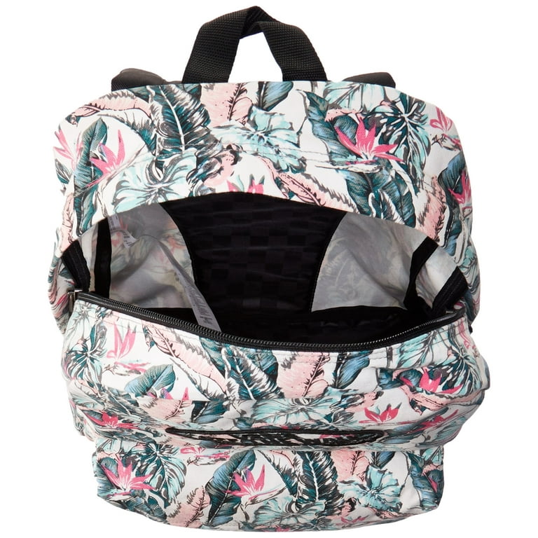 Black & Pink Palm Tree Dolphin Vans Realm Backpack, Best Price and Reviews
