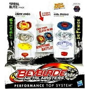 Beyblade Metal Masters Spiral Blitz 2-Pack