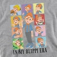 thumbnail image 2 of Blippi In My Blippi Era Unisex Adult Crewneck Sweatshirt, Athletic Heather, Medium, 2 of 3