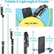 thumbnail image 2 of InnotechSC Trípode para Selfies con Luz, Palo para Selfies de 45'' con Control Remoto Inalámbrico, Trípode Portátil para Teléfono Compatible con iPhone 15 Pro Max/15/14/13, Samsung Android, 2 of 9