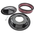 thumbnail image 2 of JEGS Air Cleaner with Smooth Top 14 in. x 3 in. [Black Powder-Coat], 2 of 7