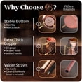 thumbnail image 3 of Juego de tazas de cobre Moscow Mule, 4 tazas martilladas, 100% cobre puro, 3 of 6
