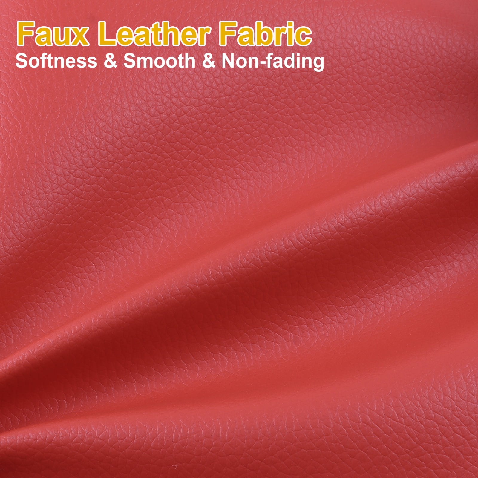 36 x 54inch 1Yard Faux Leather Fabric Sheets Car Boat Textile Synthetic Leathre Marine Vinyl Fabric