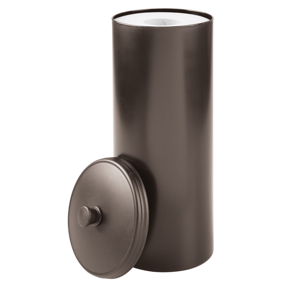 Interdesign Kent Bathware Free Standing Toilet Paper Roll Holder For Bathroom Storage Bronze Walmart Com Walmart Com