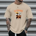 thumbnail image 2 of T-shirt Décontracté Ample à Col Rond à Manches Courtes pour Hommes, Imprimé, Populaire, 2 of 4