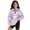 Purple Axolotl, variant on Uorisanigo Girls Half Zip Collar Sweatshirts Purple Axolotl Oversized Athletic Shirts Top Casual Long Sleeve Pullover Crop Tops Pullover Sweaters for Vacation Shopping Exercise Wear
