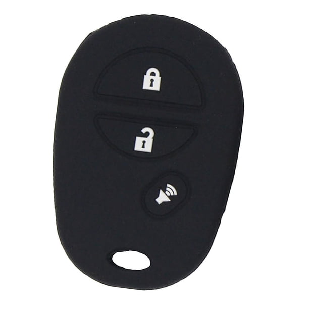 Funda de silicona para llave de coche Negro