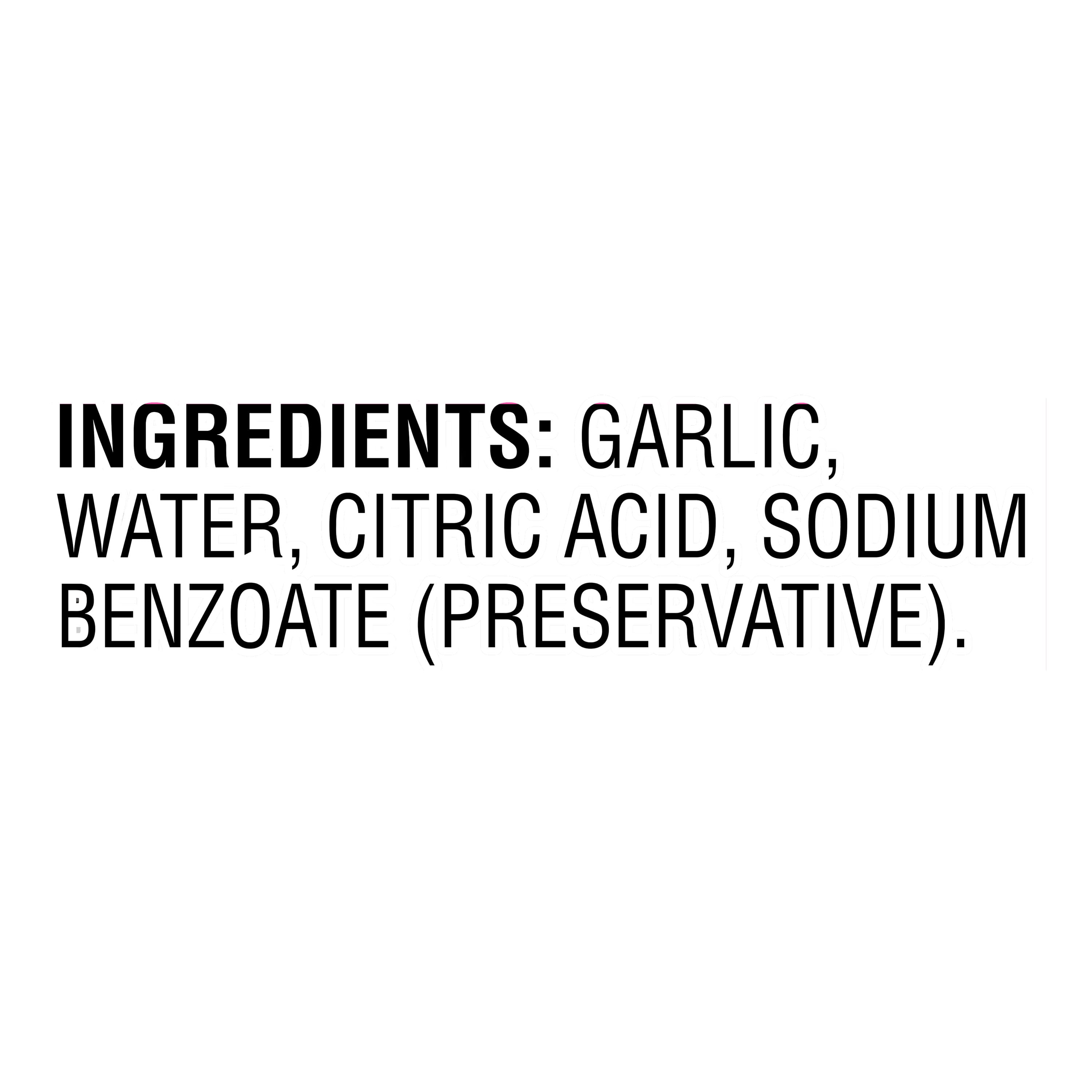 Great Value Minced Garlic in Water, 8 oz