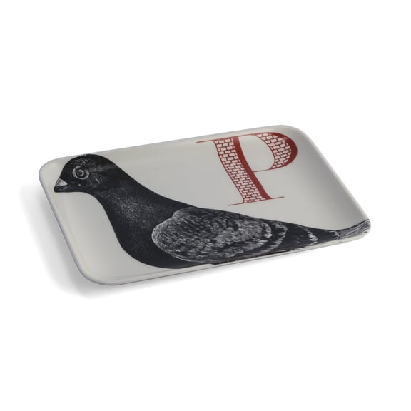 P Pigeon Alphabet Tray