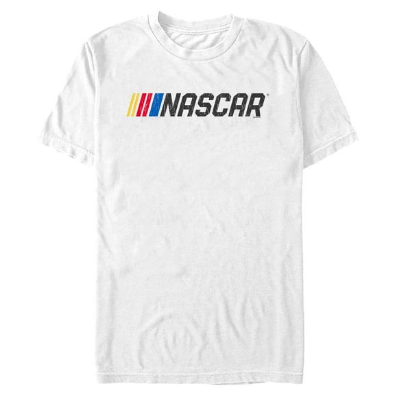 Mens NASCAR Official Racing Logo Distressed T Shirt