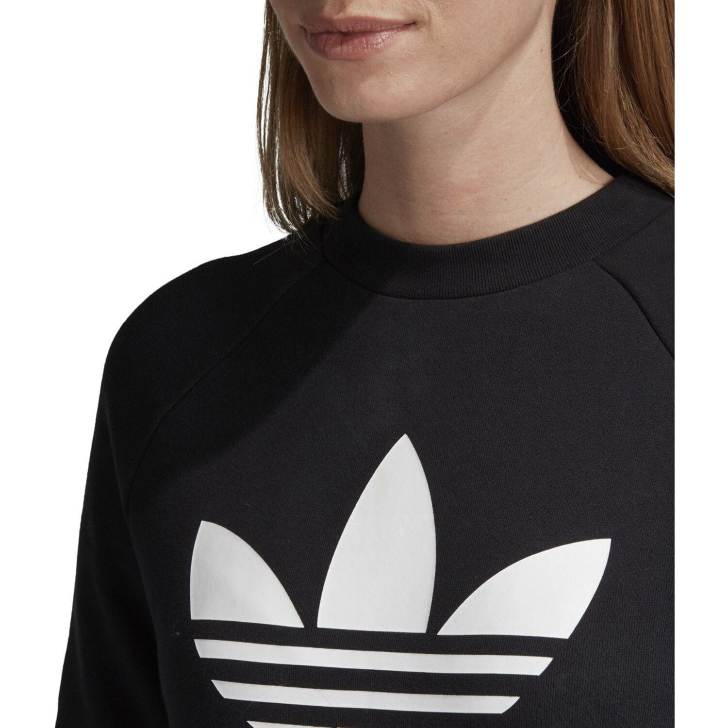 women's adidas trefoil long sleeve