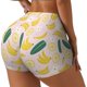 thumbnail image 1 of Fotbe Banana With Leaves Shorts Sin Costuras – Shorts Deportivos de Cintura Alta para Mujer, Elásticos para Gimnasio, Yoga, Running o Ciclismo-X-Large, 1 of 8
