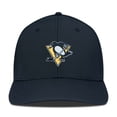 thumbnail image 2 of Men's Levelwear Black Pittsburgh Penguins Rise Flex Hat, 2 of 4