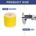 thumbnail image 2 of 1/16 Inch Polypropylene Rope Braided Ropes, 328ft Nylon Rope Yellow, 2 of 6