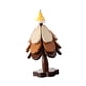 thumbnail image 3 of Salvamanteles de madera para platos calientes, 1 soporte, posavasos con forma de árbol, mesa de madera sombrero amarillo, 3 of 9