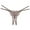 Beige, variant on Charmgo Thongs for Women Clearance, Women Embroidered Hollow Butterfly Low Waist Underpants Open Cut Pearl Massage Thong, Womens Underwear, G String Thongs for Women Black