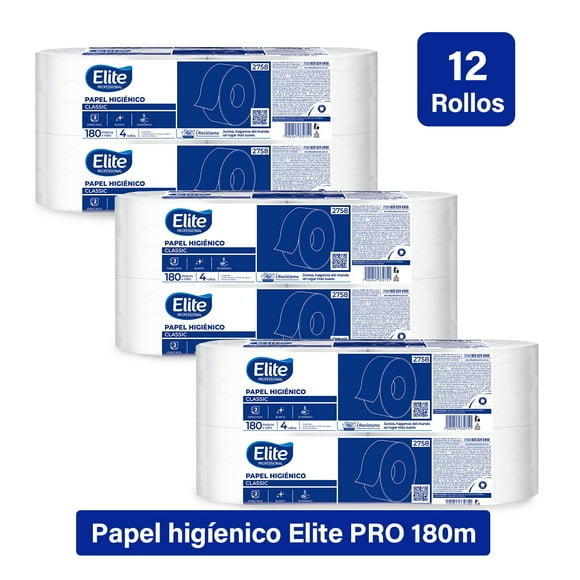 ELITE PRO 12 ROLLOS DE 180MTRS