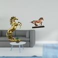 thumbnail image 2 of Figura De Caballo Hecha A Mano Para Decoración De Escritorios Y Mesas, Adorno Artístico Coleccionable Ligero Para Hoteles, Estanterías, Chimeneas Y Salas De Estar., 2 of 8