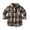 Coffee, variant on Splozh Toddler Kids Baby Boys Girls Flannel Plaid Shirt Jacket Long Sleeve Button Down Tops Coat Fall Winter Clothes Toddler Girl Jacket,Coffee,8-9 Years