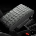thumbnail image 4 of SNGMN Leather Car Center Console Cover Pad Auto Armrest Cover with Storage Bag Classic Elbow Pad Arm Cushion Pads Armrest Box Mat for SUV Truck Personalized Gray, 4 of 8