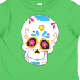 thumbnail image 4 of Inktastic Sugar Skull Blue Boys or Girls Toddler T-Shirt, 4 of 5
