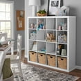 Better Homes & Gardens 16Cube Storage Organizer, White
