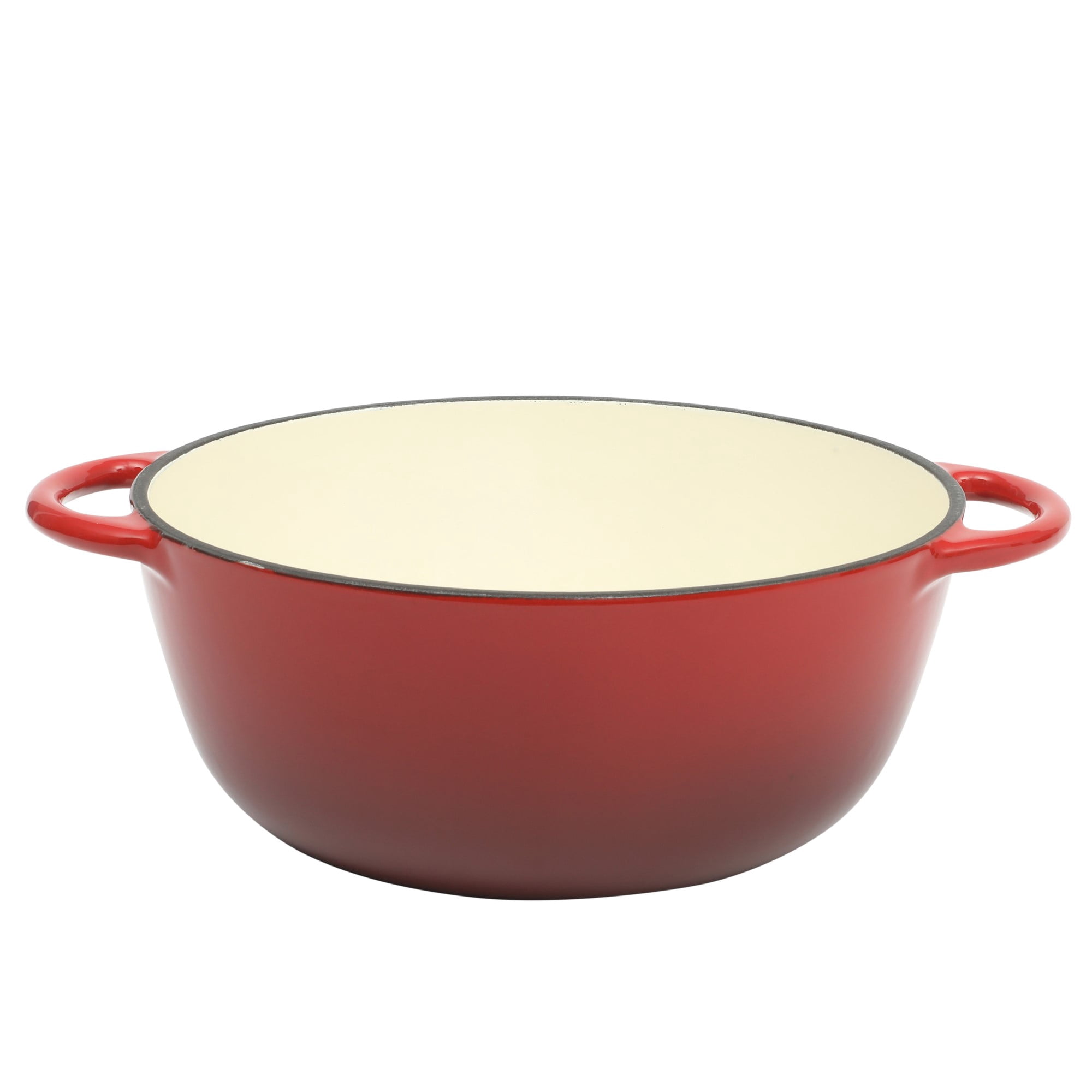 Gibson Home Addlestone 2.65 Quart Enamel Cast Iron Dutch Oven - Red
