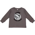 thumbnail image 3 of Inktastic Funny Fishing Joke I Fish Therefore Im Awesome Boys Long Sleeve Toddler T-Shirt, 3 of 5