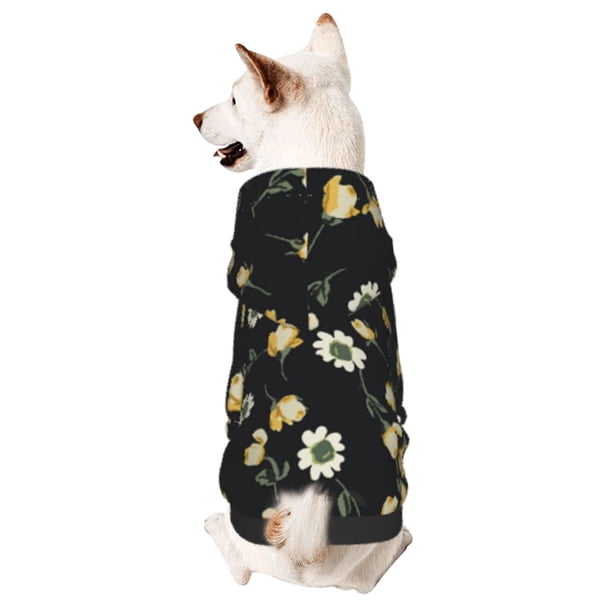 Balery Daisy Sudadera con Capucha para Perros Pequeños – Ropa para Mascotas, Disfraz para Perros y Gatos, Ideal para Fiestas y Cosplay-Medium