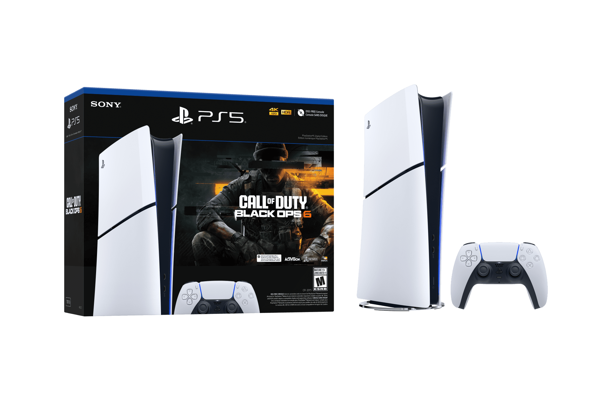 PlayStation®5 Digital Edition - Call of Duty®: Black Ops 6 Bundle (model group – slim), PlayStation®5 Digital Edition - Call of Duty®: Black Ops 6 Bundle (model group – slim)